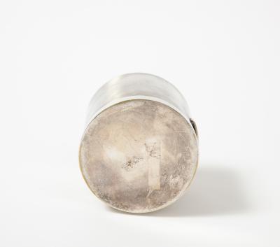  Gucci Silver Plated Brass and Brass Box by Gucci Italy c 1970