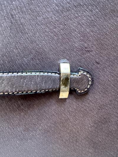  Gucci Vintage Gucci Leather and Wood Bar Box Bottle Case