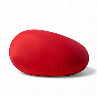  Gufram Ceretti Derossi Rosso Tullio Eugenio Regge for Gufram SRL Italian Red Detecma Chairs Pair