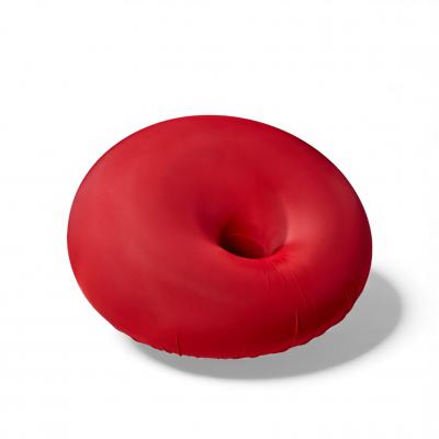  Gufram Ceretti Derossi Rosso Tullio Eugenio Regge for Gufram SRL Italian Red Detecma Chairs Pair