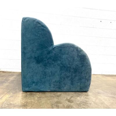  Gufram Ceretti Derossi Rosso Vintage Lounge Chair Designed by Ceretti DeRossi Rosso