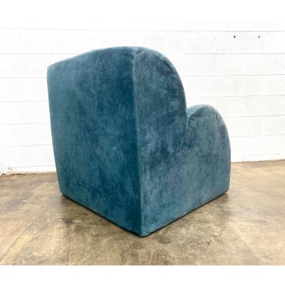  Gufram Ceretti Derossi Rosso Vintage Lounge Chair Designed by Ceretti DeRossi Rosso