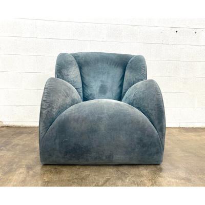  Gufram Ceretti Derossi Rosso Vintage Lounge Chair Designed by Ceretti DeRossi Rosso