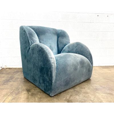  Gufram Ceretti Derossi Rosso Vintage Lounge Chair Designed by Ceretti DeRossi Rosso