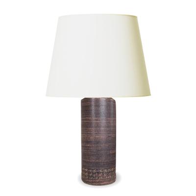  Guldkroken HJO Pair of Faux Bois Table Lamps by Guldkroken