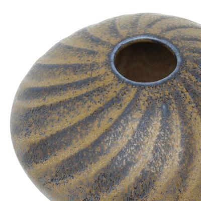  Gustavsberg KAPA Series Vase with Swirling Pattern by Wilhelm Kage