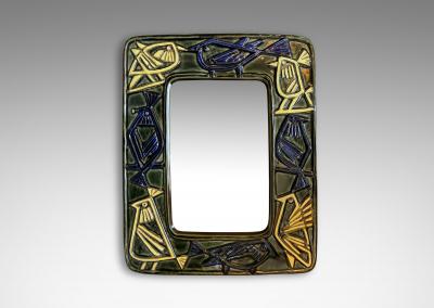  Gustavsberg Mirror by Lisa Larson for Gustavsberg