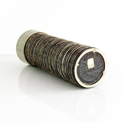  Gustavsberg Studio BRITT LOUISE SUNDELL LARGE CYLINDER VASES A B 