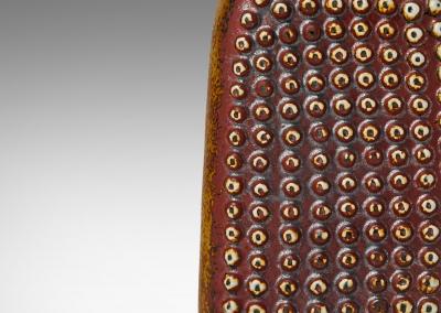  Gustavsberg Studio Bottle Form Table Lamp in Oxblood Glaze by Stig Lindberg