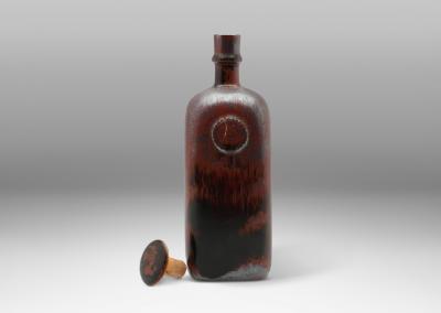  Gustavsberg Studio Studio Bottle Form Vase by Stig Lindberg for Gustavsberg