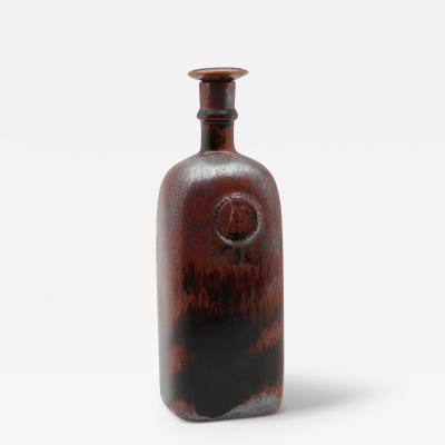  Gustavsberg Studio Studio Bottle Form Vase by Stig Lindberg for Gustavsberg