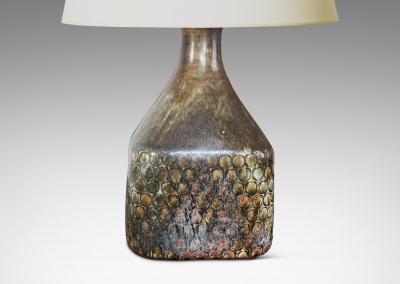  Gustavsberg Studio Studio Ceramic Table Lamp by Stig Lindberg for Gustavsberg