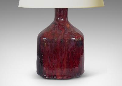  Gustavsberg Studio Studio Ceramic Table Lamp by Stig Lindberg for Gustavsberg