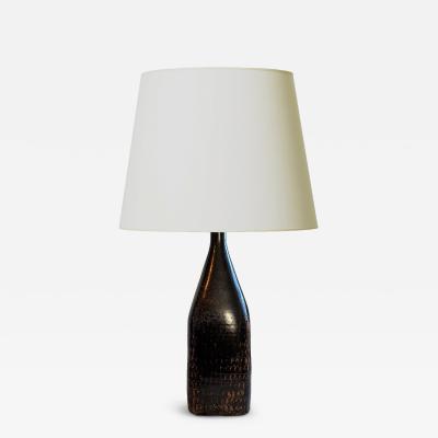  Gustavsberg Studio Table Lamp by Stig Lindberg for Gustavsberg Studio