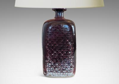  Gustavsberg Studio Table Lamp by Stig Lindberg for Gustavsberg Studio