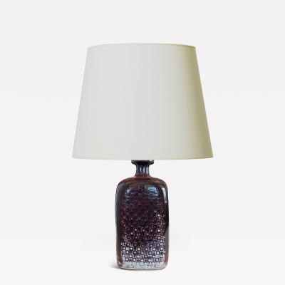  Gustavsberg Studio Table Lamp by Stig Lindberg for Gustavsberg Studio