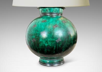  Gustavsberg Table lamp by Wilhelm K ge for Gustavsberg