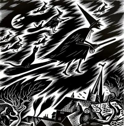  Gwenda Morgan Midnight Madness Witches on Night Flight