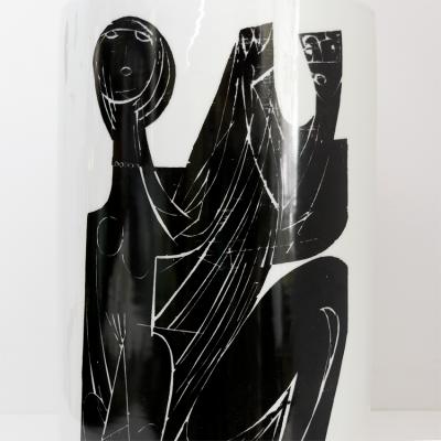  H G Selb Heinrich MASSIVE H G SELB HEINRICH PORCELAIN VASE GERMANY