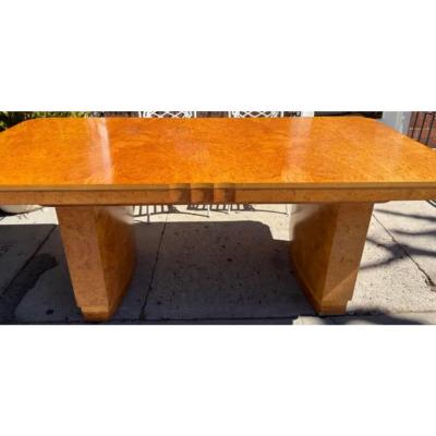  H L Epstein Furniture Co H L Epstein Art Deco Walnut Dining Table 1935