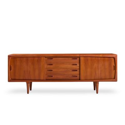 H P Hansen HP Hansen Mid Century Danish Teak Credenza
