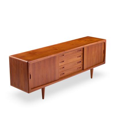  H P Hansen HP Hansen Mid Century Danish Teak Credenza