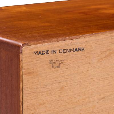  H P Hansen HP Hansen Mid Century Danish Teak Credenza