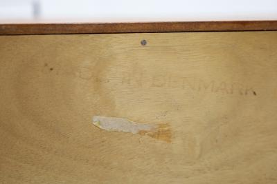  H P Hansen Vintage Sculptural Danish Teak H P Hansen Sideboard Credenza