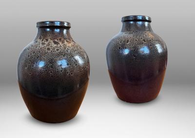  H gan s Keramik Duo of Vases by Yngve Blixt for H gan s