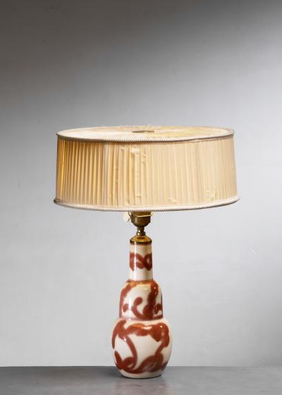  H gan s Keramik Edgar B ckman table lamp for H gan s Keramik
