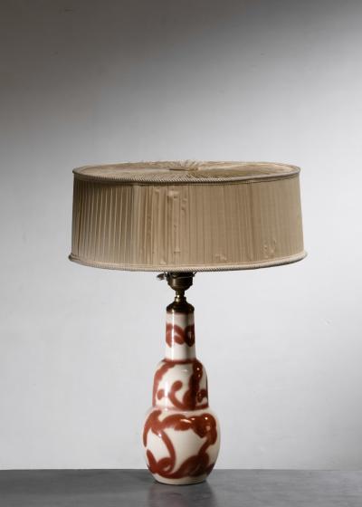  H gan s Keramik Edgar B ckman table lamp for H gan s Keramik