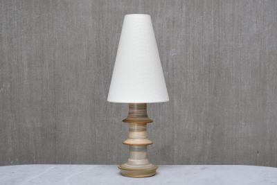  H gan s Keramik H gan s Glazed Ceramic Table Lamp Fagerhults Belysning Sweden 1960s