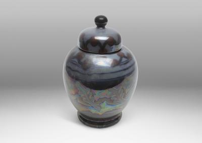 H gan s Keramik Lidded Urn by Edgar B ckman for H gan s