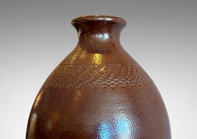  H gan s Keramik Monumental Vase by Sven Bohlin for H gan s