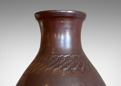  H gan s Keramik Monumental vase by Sven Bohlin for H gan s