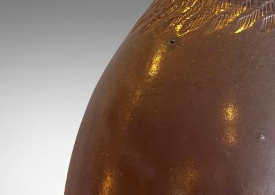  H gan s Keramik Monumental vase by Sven Bohlin for H gan s