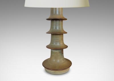 H gan s Keramik Pair of Table Lamps by H gan s Keramik