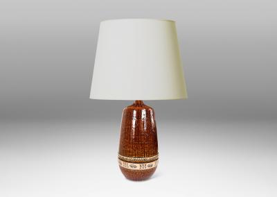  H gan s Keramik Pair of Table lamps by Yngve Blixt for H gan s