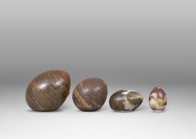  H gan s Keramik Set of Egg Objects by John Andersson for H gan s