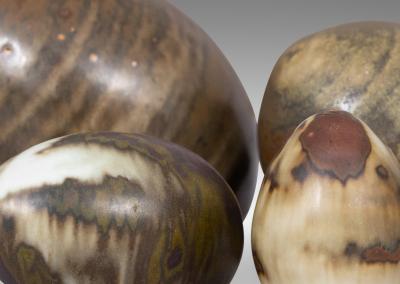  H gan s Keramik Set of Egg Objects by John Andersson for H gan s