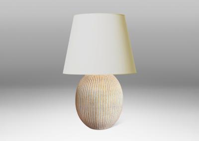  H gan s Keramik Table Lamp by Edgar B ckman for H gan s
