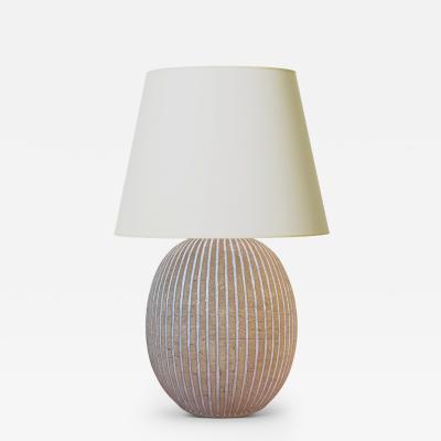 H gan s Keramik Table Lamp by Edgar B ckman for H gan s