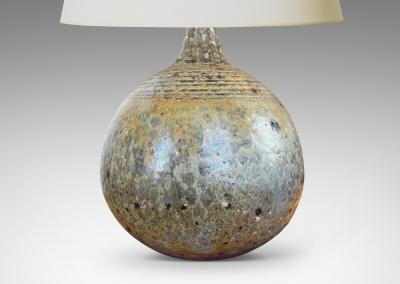  H gan s Keramik Table Lamp by Yngve Blixt for H gan s