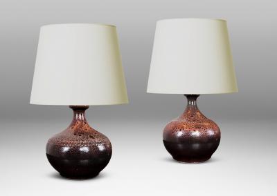  H gan s Keramik Table Lamp by Yngve Blixt for H gan s