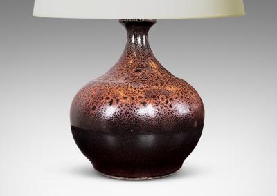  H gan s Keramik Table Lamp by Yngve Blixt for H gan s