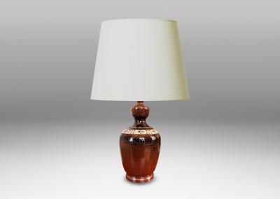  H gan s Keramik Table Lamp by Yngve Blixt for H gan s