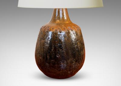  H gan s Keramik Table Lamp by Yngve Blixt for H gan s
