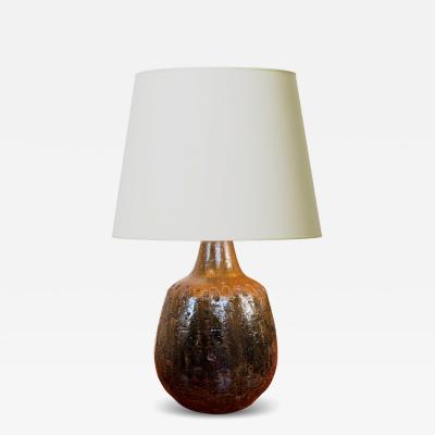  H gan s Keramik Table Lamp by Yngve Blixt for H gan s