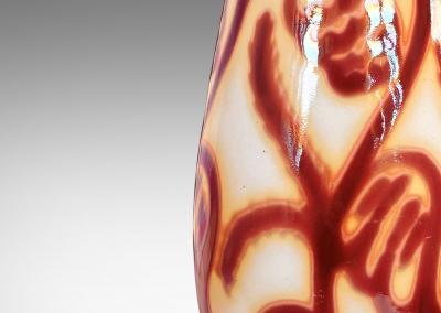  H gan s Keramik Vase by Edgar B ckman for H gan s