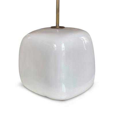  H gan s Mod Table Lamp in Gloss White by Hoganas